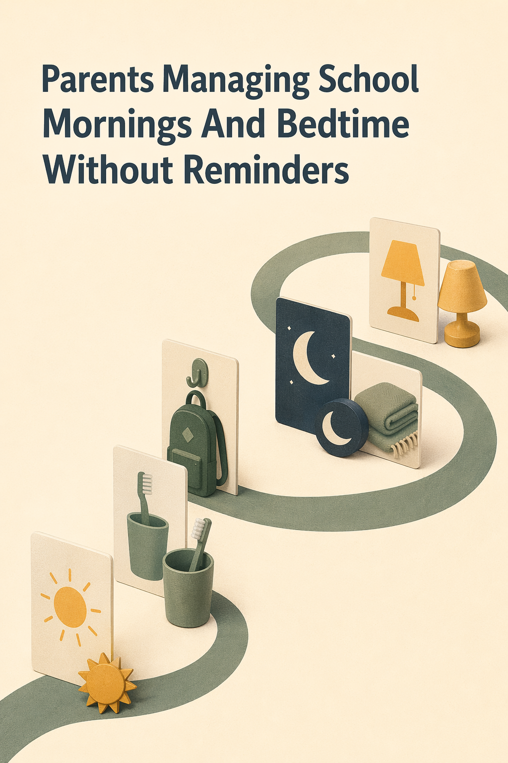 Parents Managing School Mornings And Bedtime Without Reminders